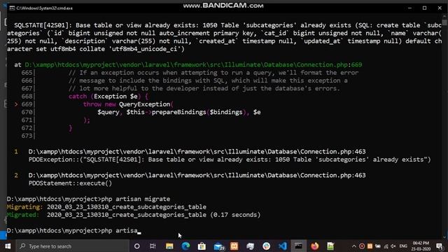 Create Migration in Laravel with foreign key (Part 2) смотреть онлайн