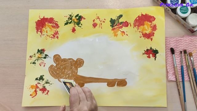 Рисование ёжика пластиковой картой смотреть онлайн