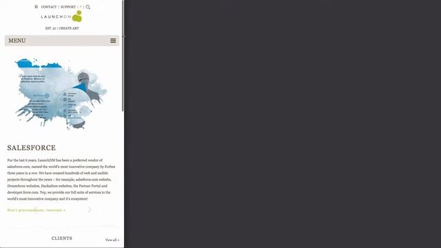 Responsive Website Design (RWD) - Site Demonstration смотреть онлайн
