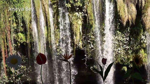 Waterfalls are beautiful to watch while meditating! Enjoy? смотреть онлайн
