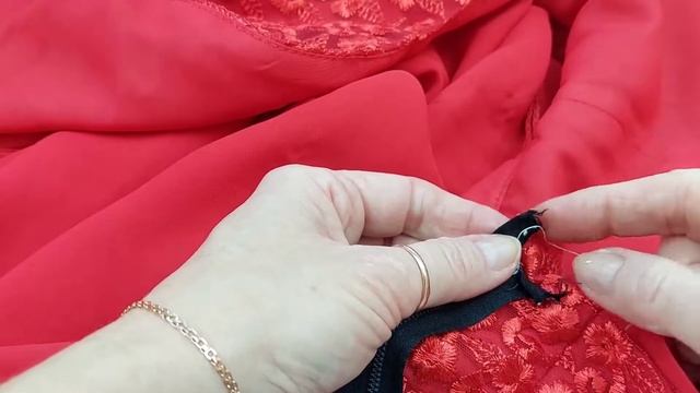 Как расширить платье