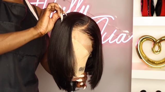 Realistic Beginner Friendly Glueless Lace Wig - No Baby Hair! No Glue - My First Wig Bob