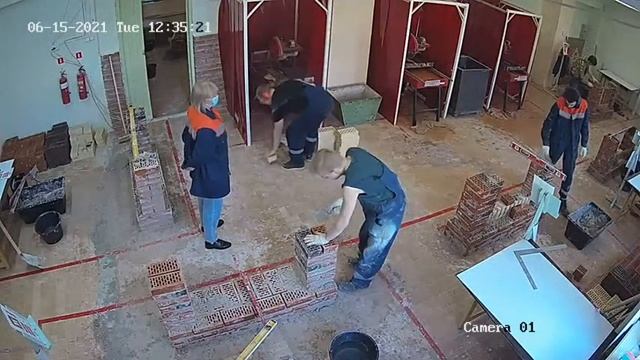 Демонстрационный экзамен Кирпичная кладка смотреть онлайн