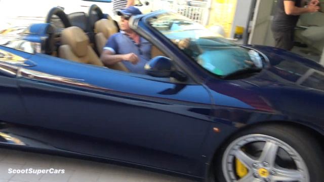 Supercars in Monaco - Ferrari TDF 250 GT Lusso La Ferrari!