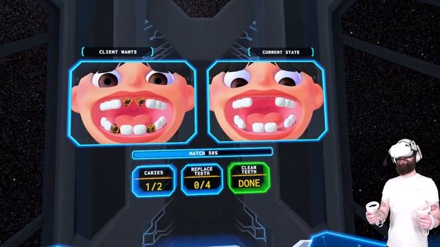 NEW VR DENTIST SIMULATOR for Quest 2! Surgeon Sim VR...with TEETH // Quest 2 Gameplay смотреть онлайн