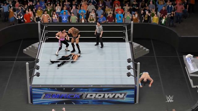 WWE 2K17 - Бои от подписчиков. Roman Reigns vs. Goldberg смотреть онлайн