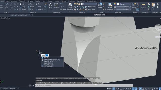 Advanced Screwdriver bit pz 1 modeling in autocad by (ⓐⓤⓣⓞⓒⓐⓓⓒⓜⓓ) ✅ смотреть онлайн