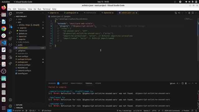 ? Setup Eslint with Nextjs 13 Like a Pro! | Eslint Next.js 13 Project Setup смотреть онлайн