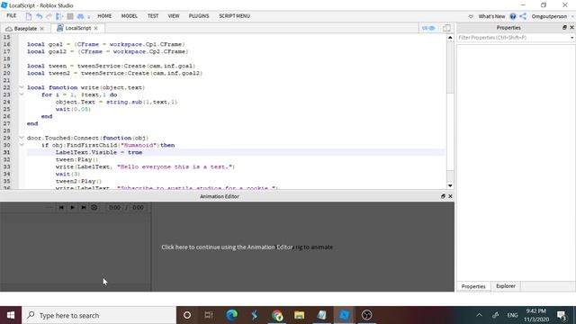 How to make cutscenes in roblox studio! смотреть онлайн