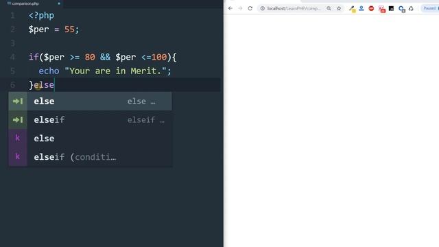 PHP If Elseif Statement Tutorial in Hindi / Urdu смотреть онлайн