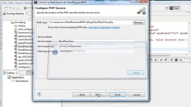 PHP Programming 29 Getting Flash Builder Talking to a PHP Class смотреть онлайн