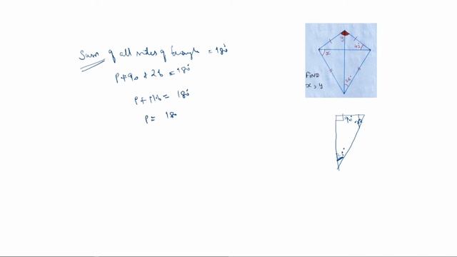 Find the missing angles in triangle / Interior angles of a triangles / Find the angle of triangle смотреть онлайн