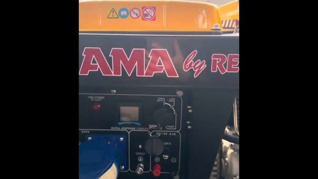 Kama By REİS KDK10000CE 9,4 KVA 230v Ilk çalıştırma