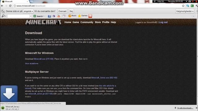 Minecraft Server Java Runtime Error - Help смотреть онлайн
