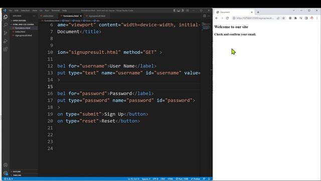 Forms in HTML | HTML and CSS Course | Logic First Tamil смотреть онлайн