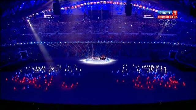 Гимн России, Открытие Олимпийских игр в Сочи 2014 часть 3 смотреть онлайн