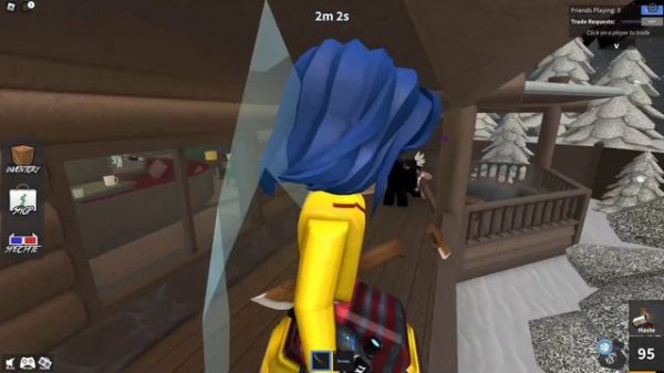 BUYING the new GINGERSCYTHE knife in the MM2 CHRISTMAS UPDATE (Roblox)