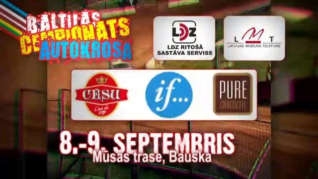 Baltijas Čempionāts Autokrosā 2012 смотреть онлайн