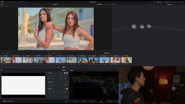 How to create a low contrast look in DaVinci Resolve смотреть онлайн