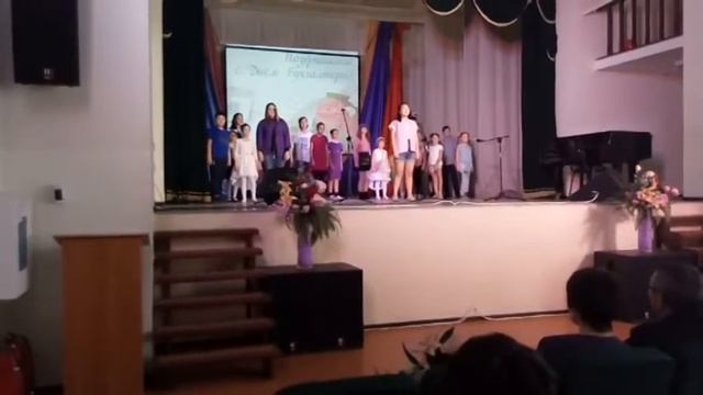 Видео ролик концертных номеров детей Образцового Детского театра смотреть онлайн