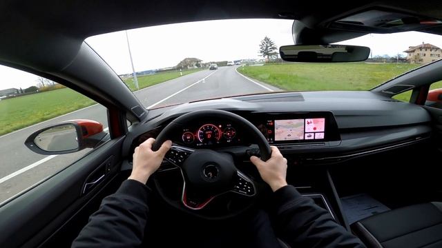 New Volkswagen Golf GTI 2021 Test Drive Review POV