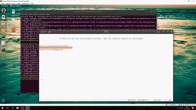 How to fix E:Could not get lock /var/lib/dpkg/lock on Ubuntu смотреть онлайн