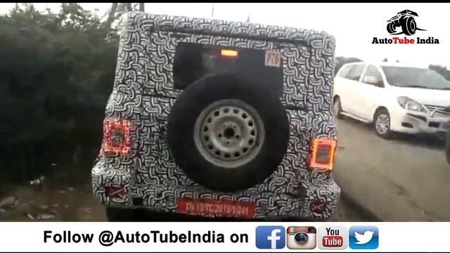 Mahindra Thar 2020 ? | THAR Automatic Spied | Launch Confirmed | Price & Features | #AutotubeIndia смотреть онлайн