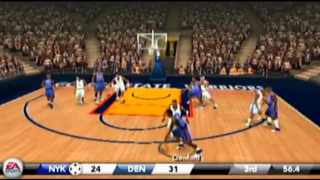 NBA Live 07 PSP Gameplay Knicks vs Nuggets смотреть онлайн