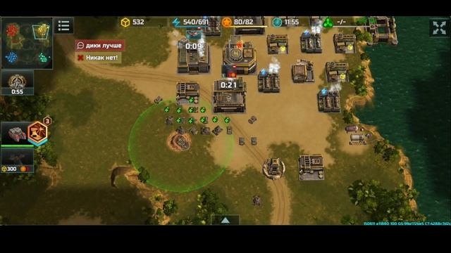 Бой против Be happy в специальной версии игры | 2х2 с использованием героев | Art of war 3 SandBox смотреть онлайн