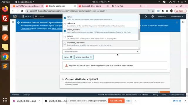 How to create user pool in AWS Cognito смотреть онлайн