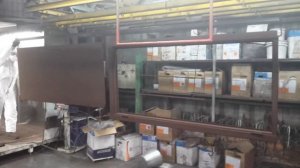 Покраска двери порошковой краской