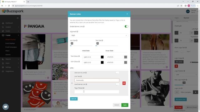 Adding banner links in UGC Widget Displays смотреть онлайн