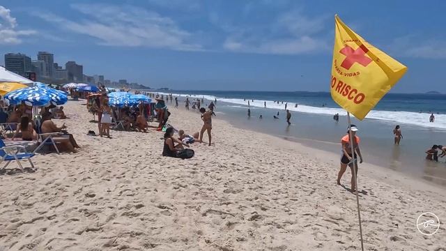 [Best Beaches Brazil 4K] ?⛱ Caminhada Na Praia Do Leblon ?? Rio De Janeiro, Brasil