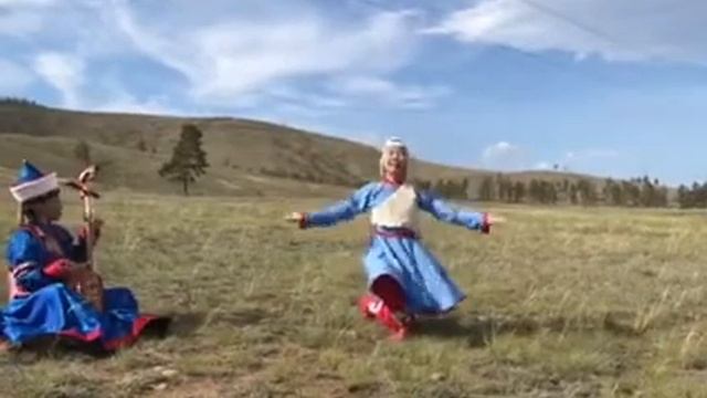 Ширапова Намгар - Бурятский народный танец смотреть онлайн