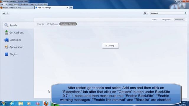 HOW TO BLOCK WEBSITES IN MOZILLA FIREFOX 16.0.2 IN WINDOWS 7 смотреть онлайн