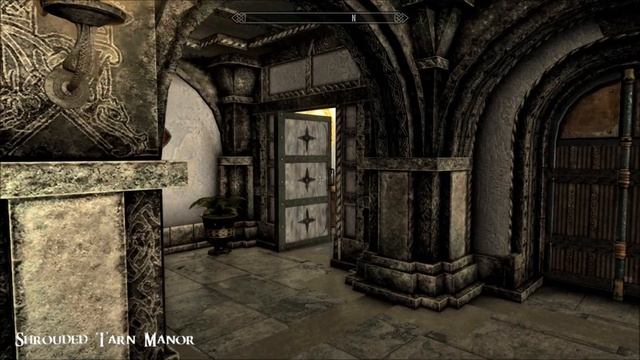 Shrouded Tarn Manor - Skyrim Special Edition House Mod смотреть онлайн