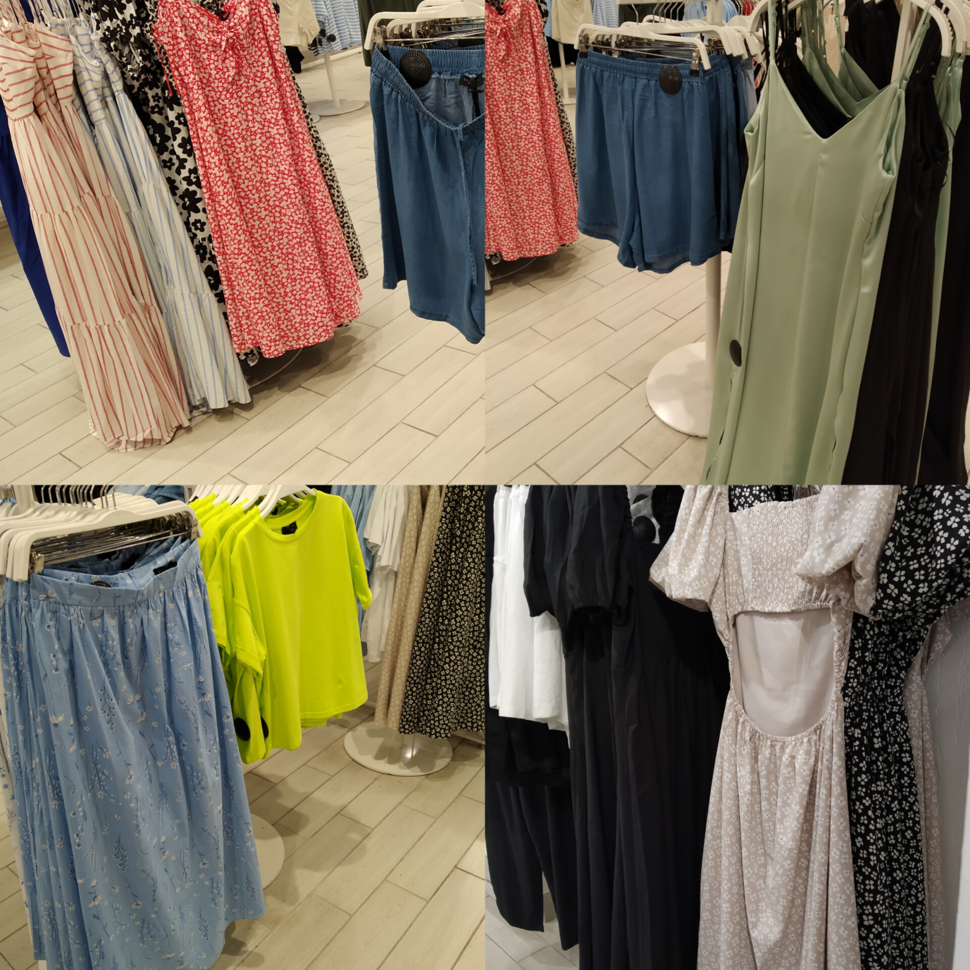 Красивая летняя одежда в магазине Zarina, платья, сарафаны, юбки, блузки, шорты, брюки футболки. смотреть онлайн