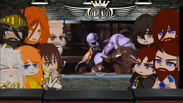 {??/??GC} Deuses (GOW) react: Kratos vs Zeus - God of War 3 смотреть онлайн