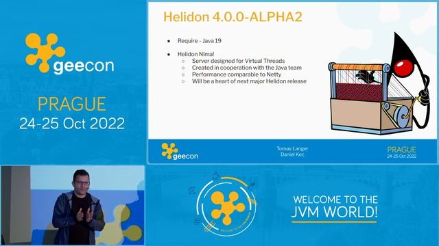 GeeCON Prague 2022: Daniel Kec, Tomas Langer - Helidon Nima - Loom based microservices framework смотреть онлайн