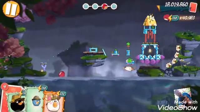 Angry birds 2 boss level 1040 Gameplay Walkthrough (GPWT) with stella смотреть онлайн