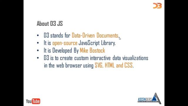 D3js Tutorial in Tamil Part 1 смотреть онлайн