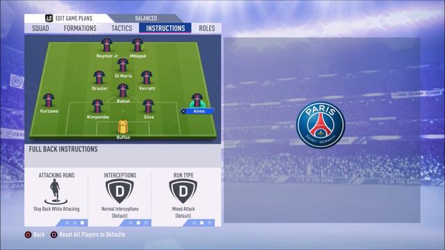 BEST PSG FORMATION FIFA 19 | INSANE TIKI-TAKA CUSTOM TACTICS WITH OP PLAYER INSTRUCTIONS!!