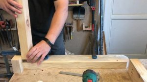 Большая садовая скамья (с размерами)/large garden bench (dimensions inside)
