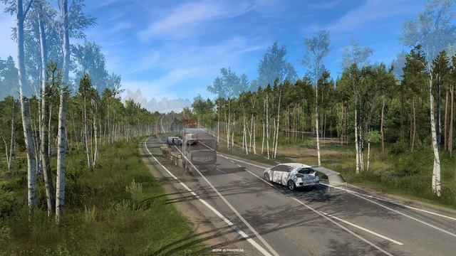 ЛЕСНАЯ ПРОМЫШЛЕННОСТЬ В DLC СЕРДЦЕ РОССИИ ДЛЯ ETS 2! смотреть онлайн