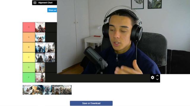 DEL PEOR AL MEJOR ASSASSIN'S CREED - TIER LIST смотреть онлайн