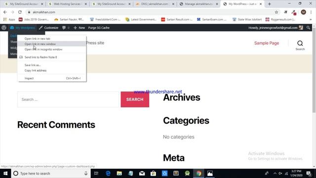 Buy & Setup Hosting || WordPress Install Siteground hosting by Akmal Khan смотреть онлайн