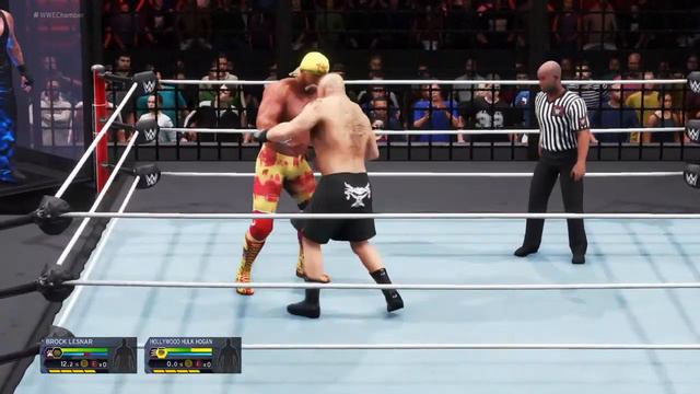 WWE 2K20: WWE Undisputed Championship Elimination Chamber Match.