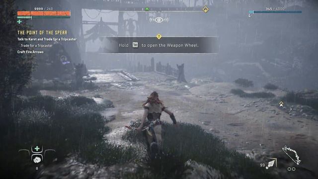 Horizon Zero Dawn || Free roam gameplay || cheat used смотреть онлайн