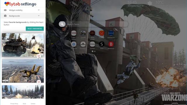 Great Call of Duty Warzone Wallpaper New Tab For Fans!!! смотреть онлайн