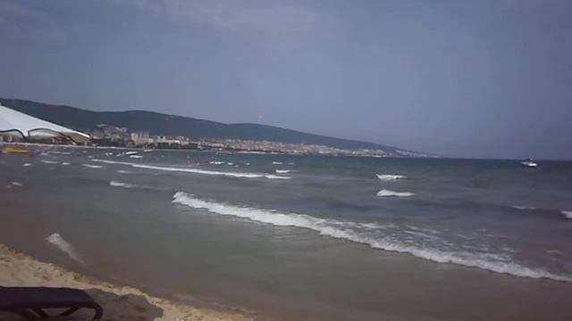 Черное море волнуется Солнечный Берег Болгария смотреть онлайн